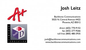 Backbone Communications Business Card