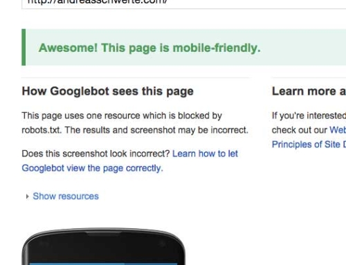 Does Your Site Pass the Google Mobile-Friendly Test?