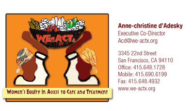 WE-ACTx Business Card