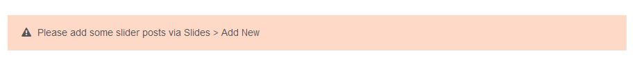 But I had added slides! I had plenty of slides! I needed to go to my Business page and designate which Slider Group I wanted. 